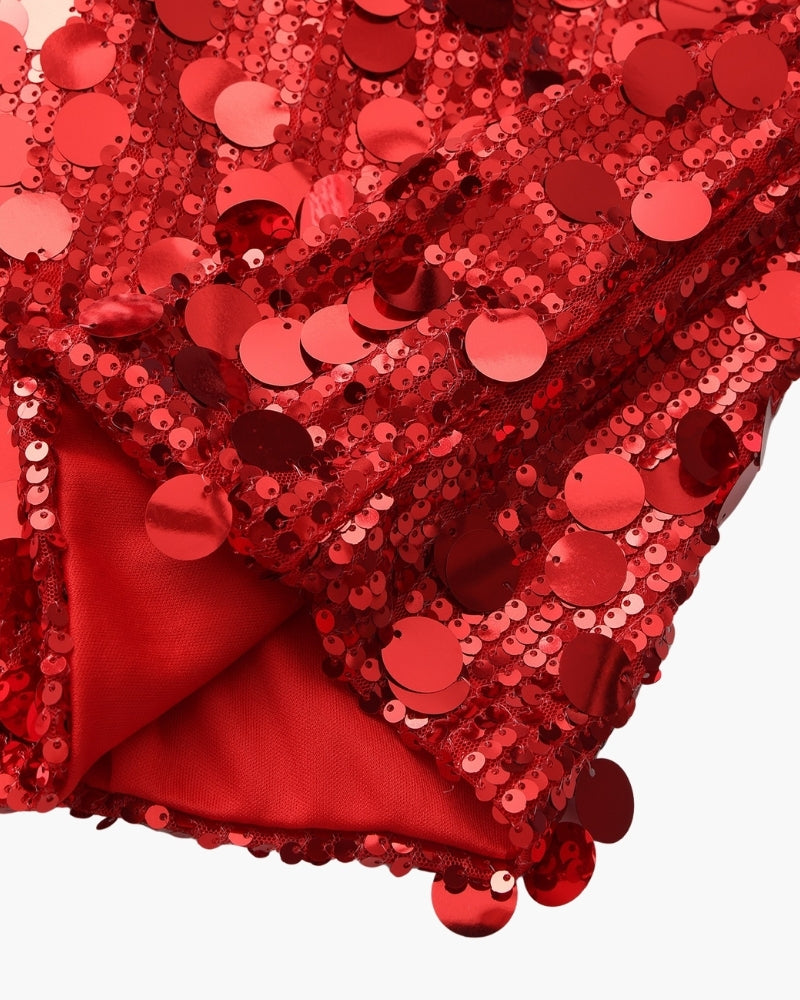 Vestido de Cóctel con Lentejuelas