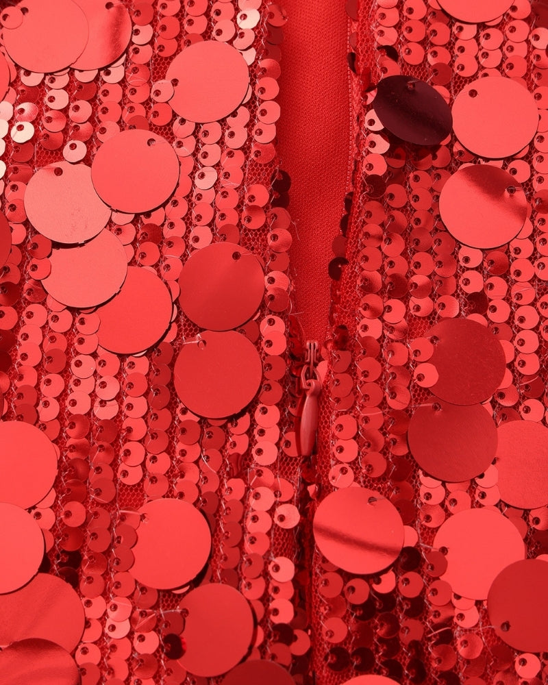Vestido de Cóctel con Lentejuelas