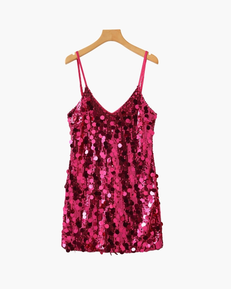 Vestido de Cóctel con Lentejuelas