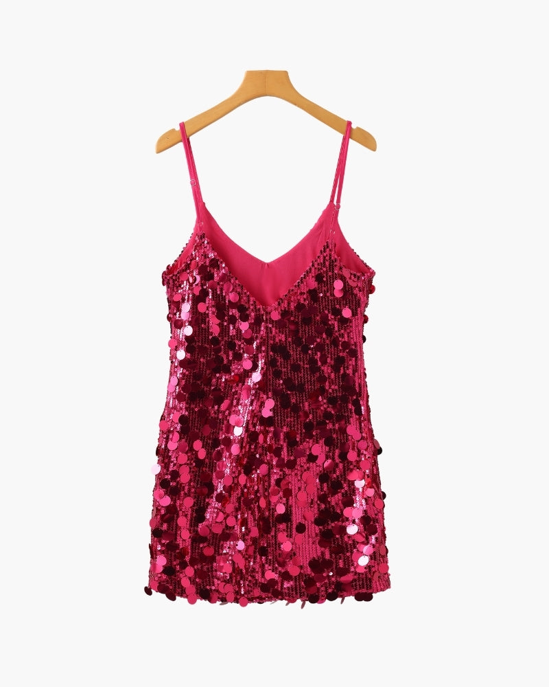 Vestido de Cóctel con Lentejuelas