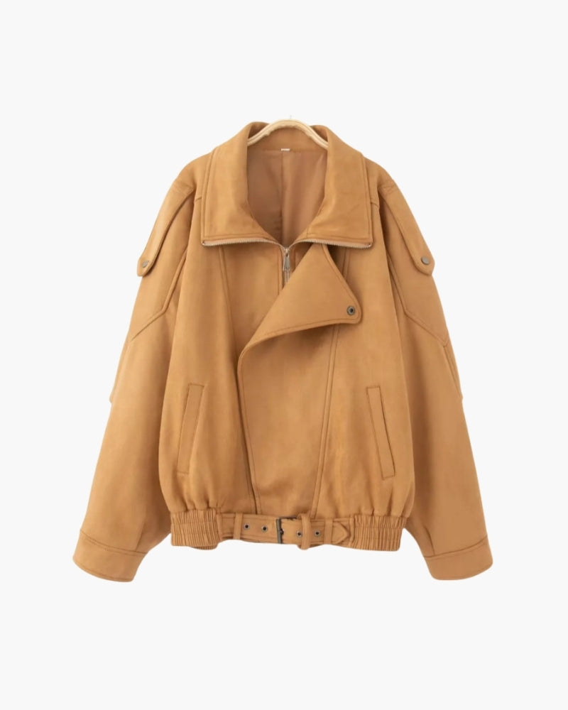 Chaqueta de Ante Fluida