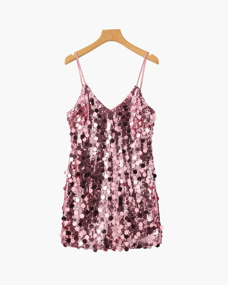 Vestido de Cóctel con Lentejuelas
