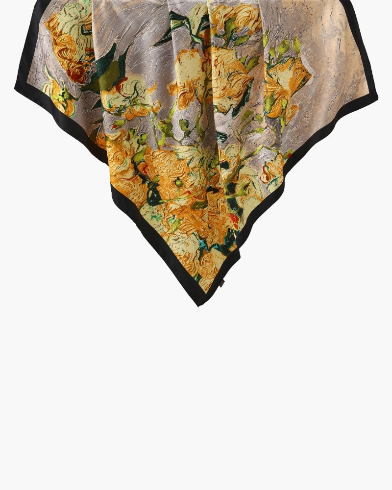 Pañuelo de Seda Estampado