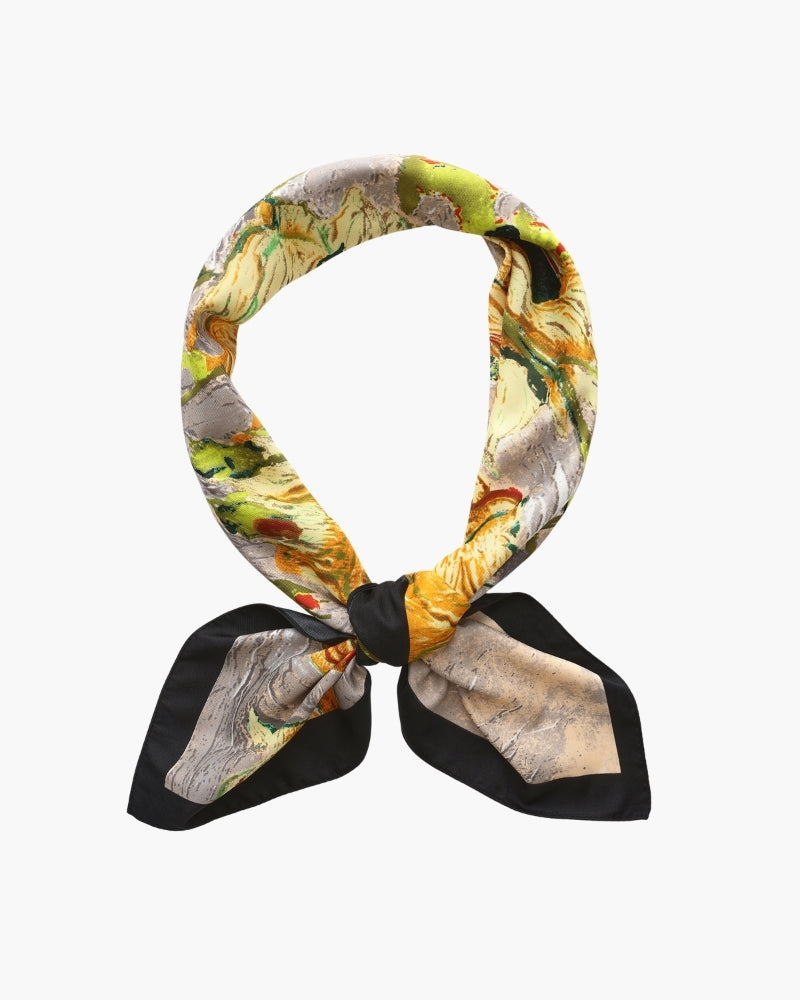 Pañuelo de Seda Estampado