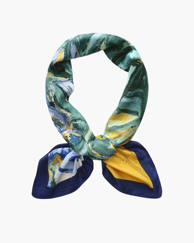 Pañuelo de Seda Estampado