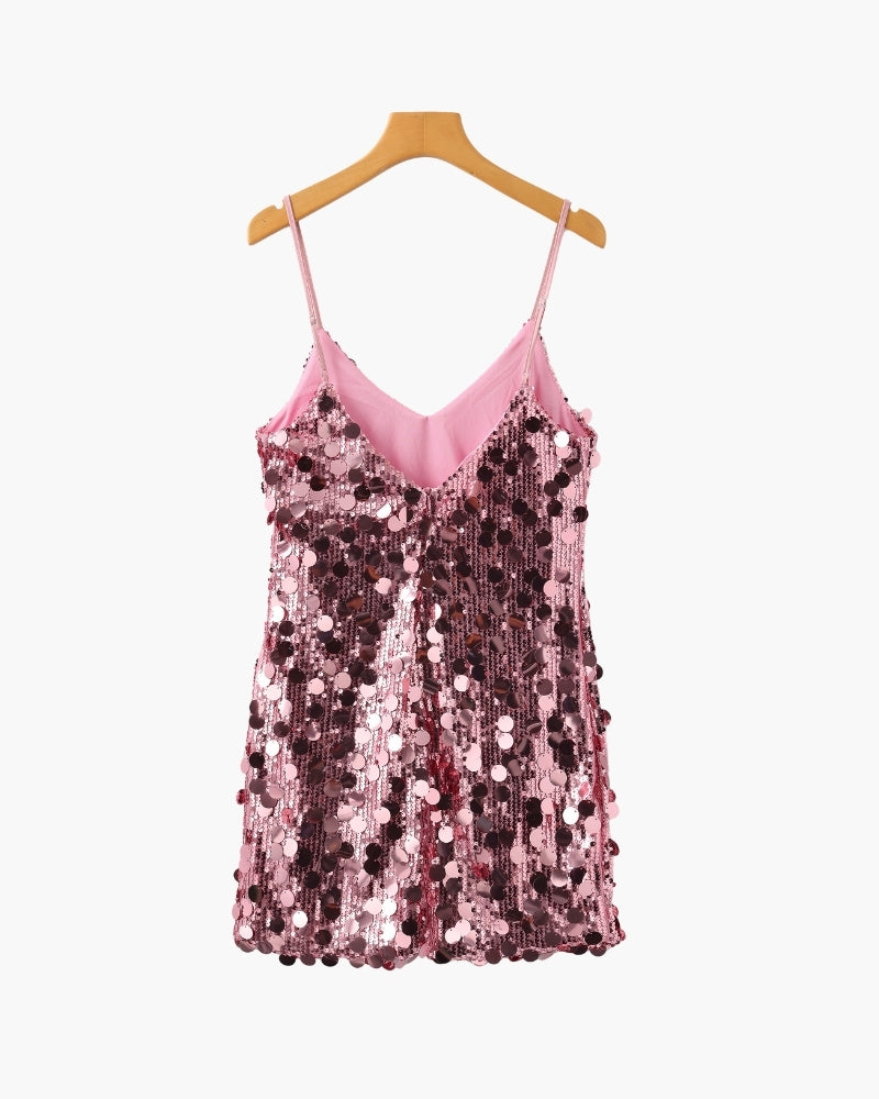 Vestido de Cóctel con Lentejuelas