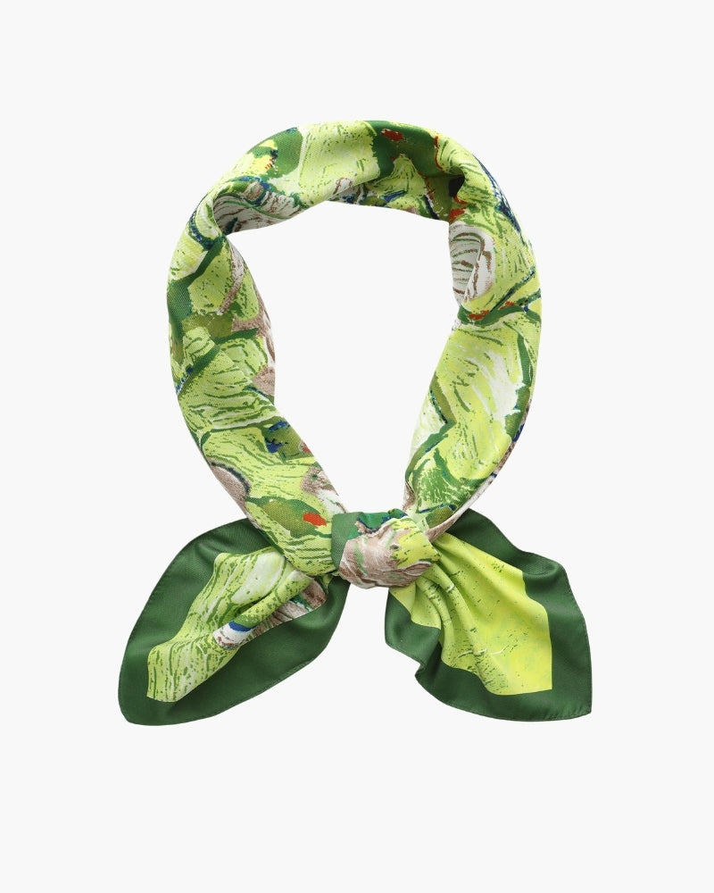 Pañuelo de Seda Estampado
