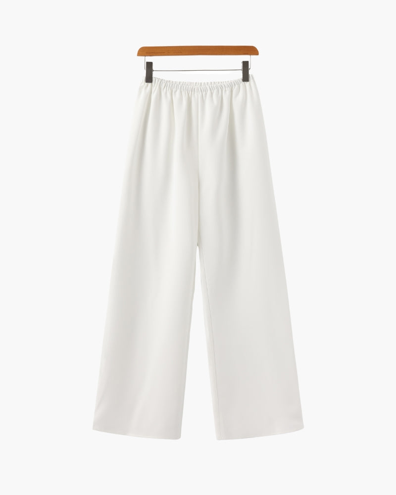 Pantalón Recto Fluido