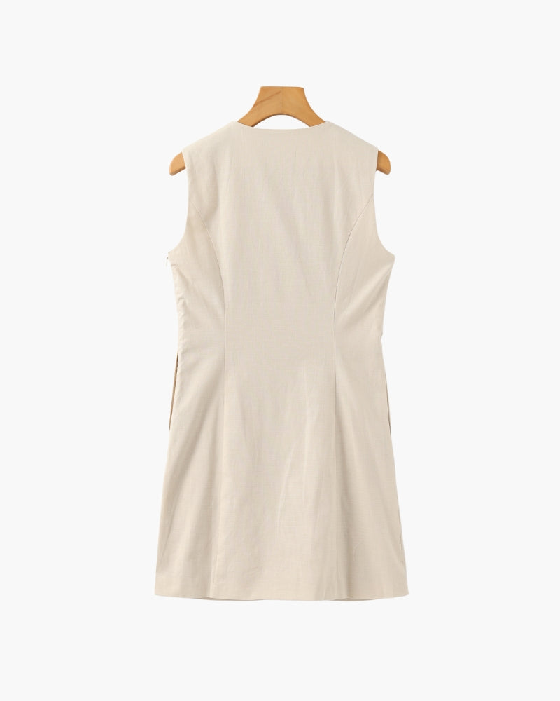 Vestido Maxi de Cuello Halter
