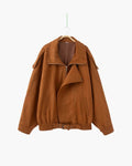 Chaqueta de Ante Fluida