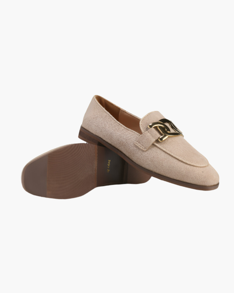 Mocasines con Detalle Metálico