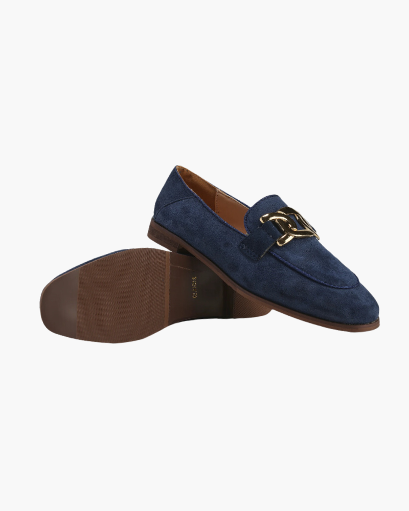 Mocasines con Detalle Metálico