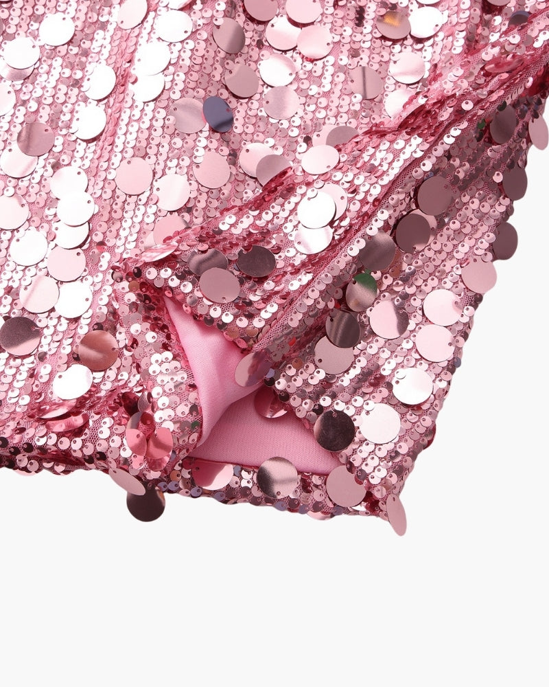 Vestido de Cóctel con Lentejuelas