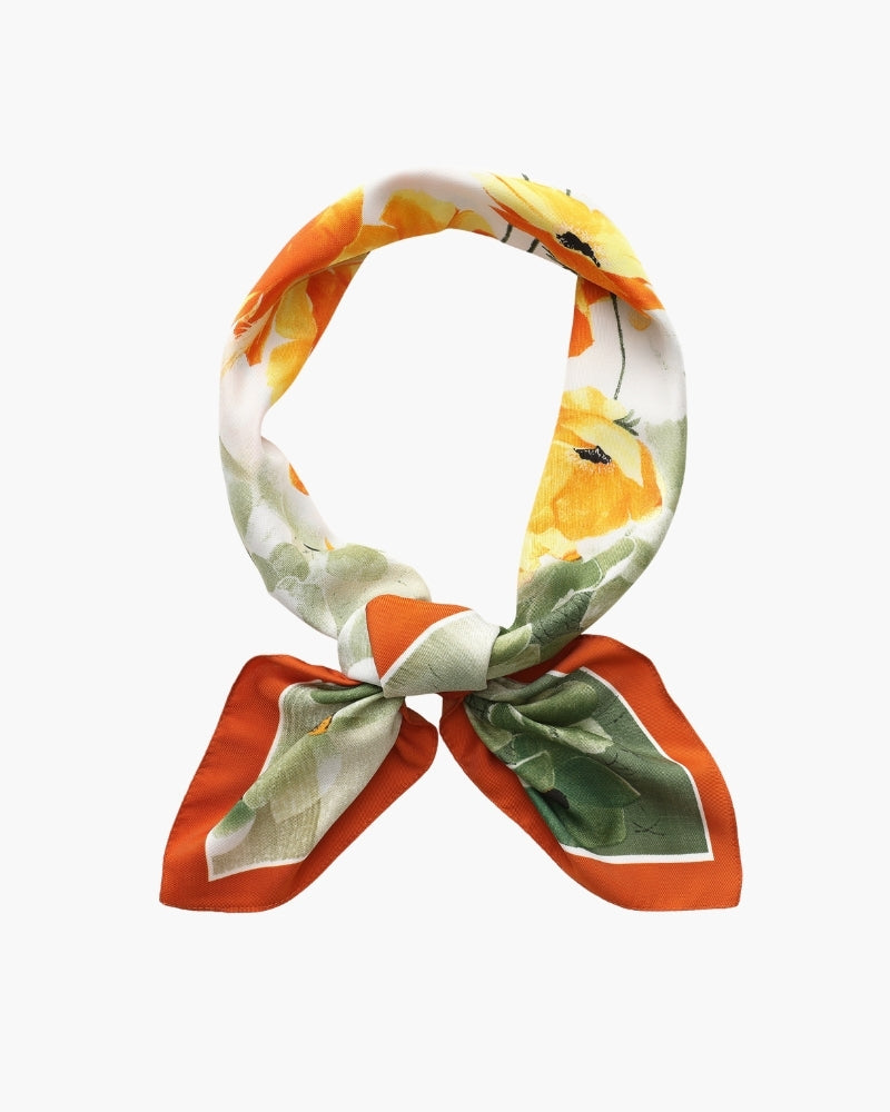 Pañuelo de Seda Estampado