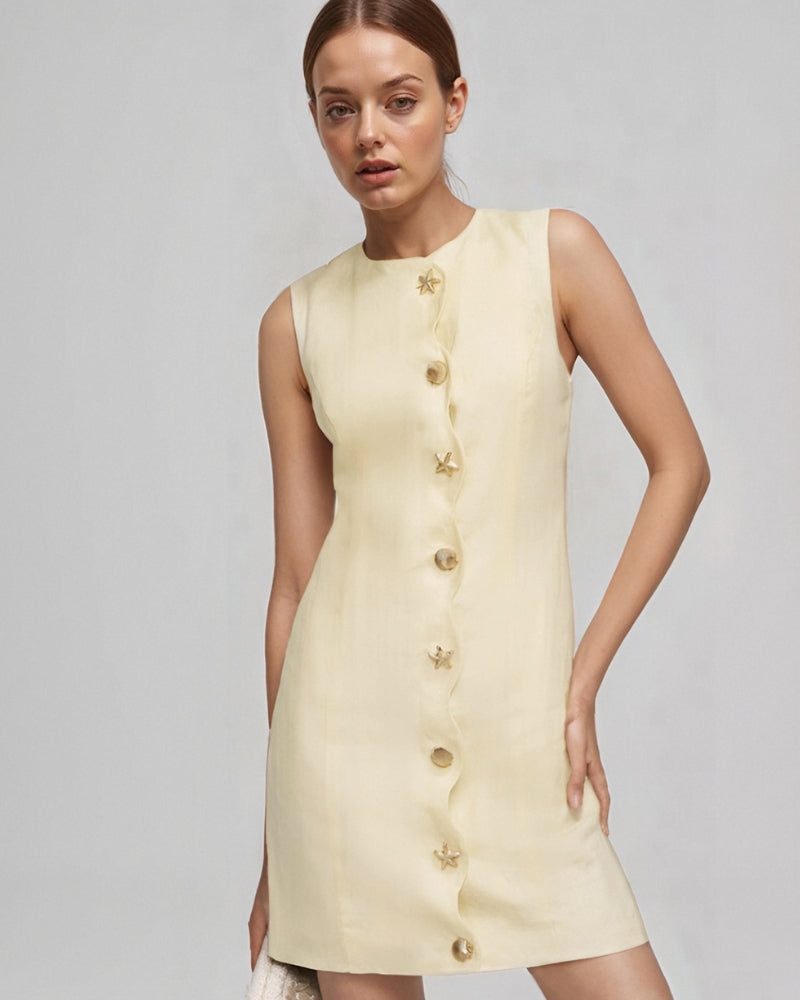 Vestido Maxi de Cuello Halter