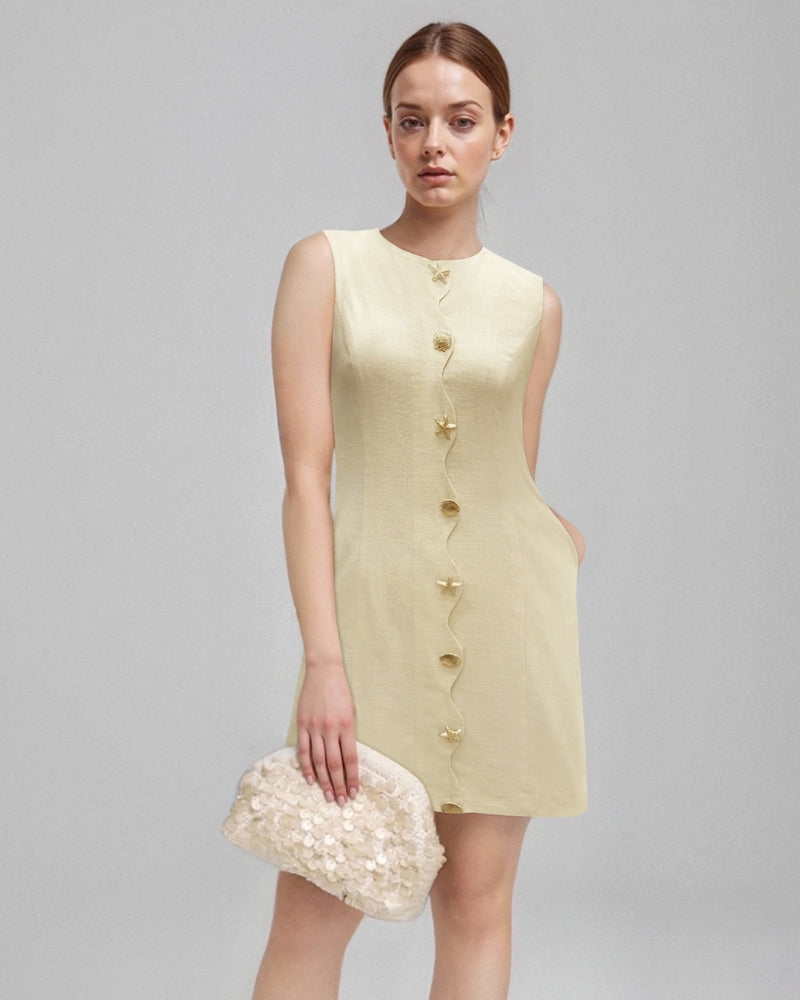 Vestido Maxi de Cuello Halter