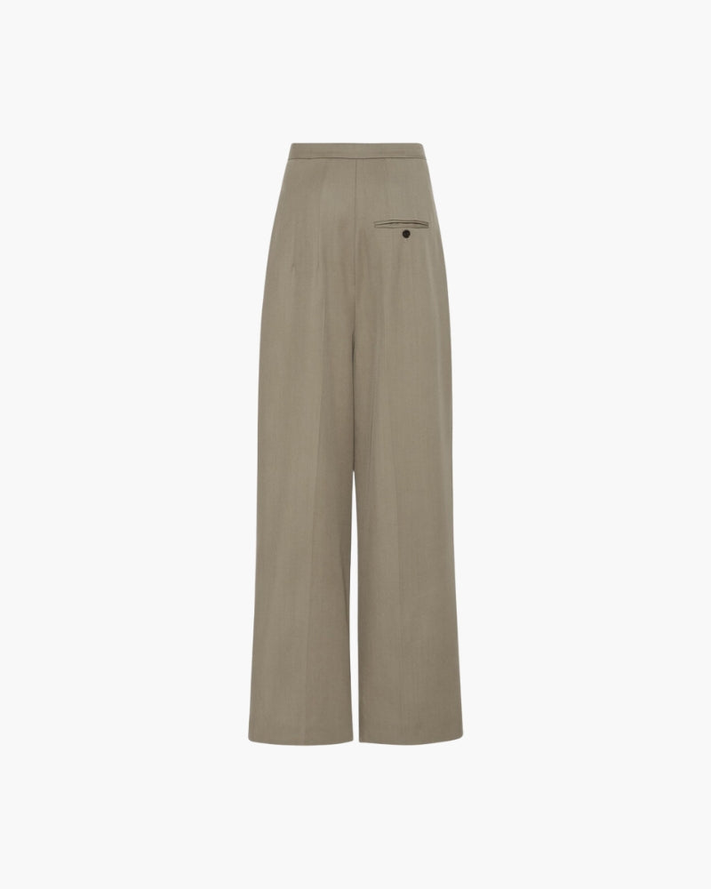Pantalón de Lana Oversize