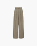 Pantalón de Lana Oversize
