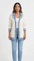 Emilia™ — Chaqueta Denim Mixta