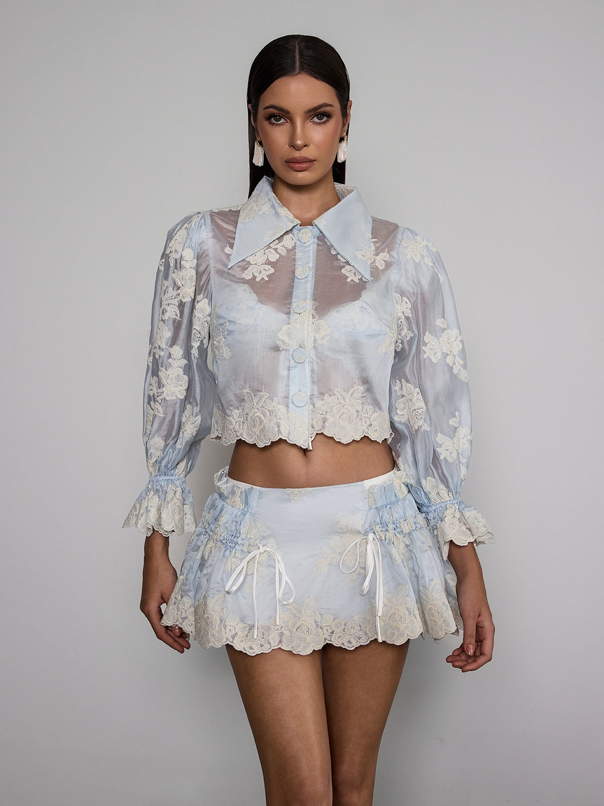 Ariana | Conjunto “Floral Majesty”