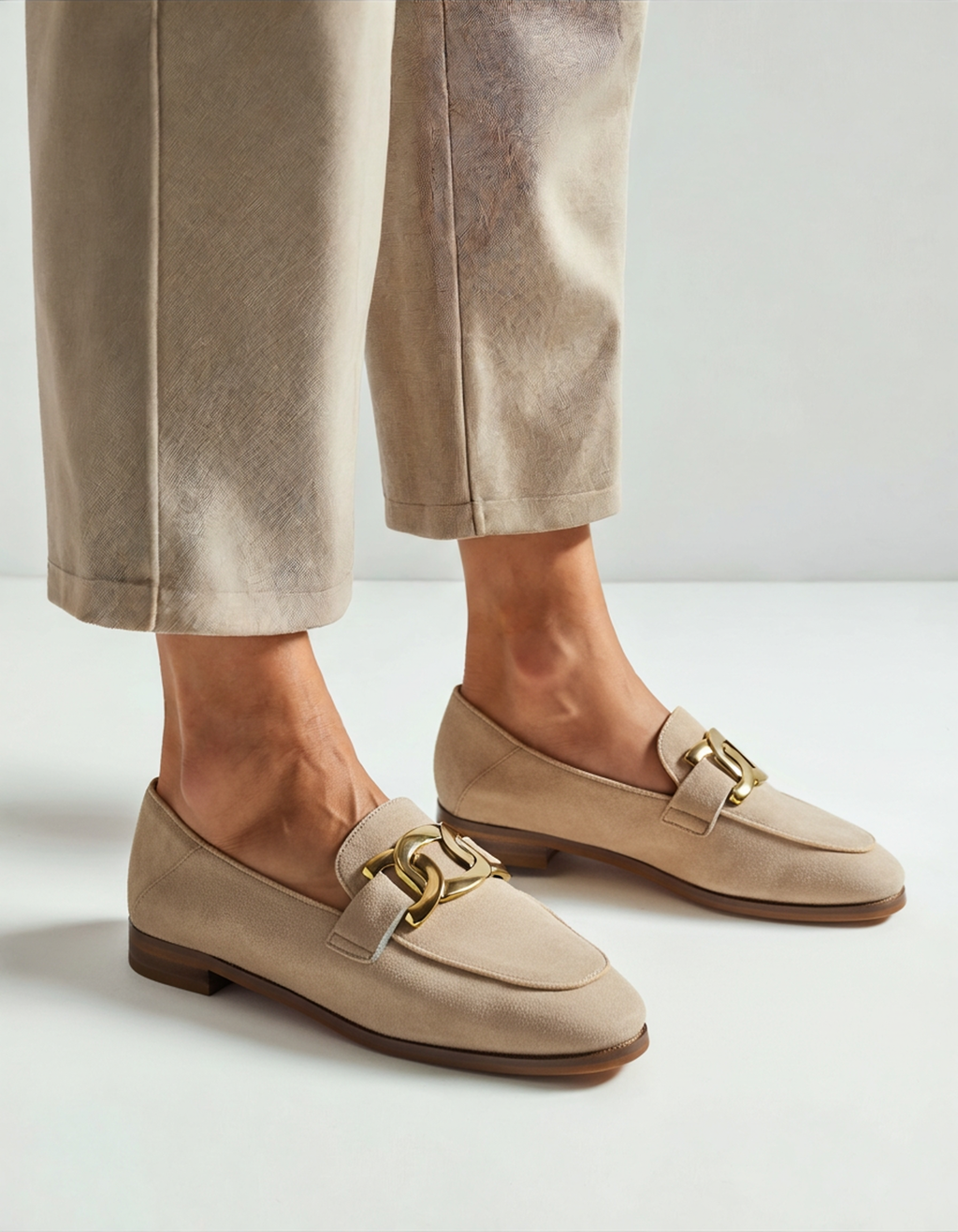 Mocasines con Detalle Metálico