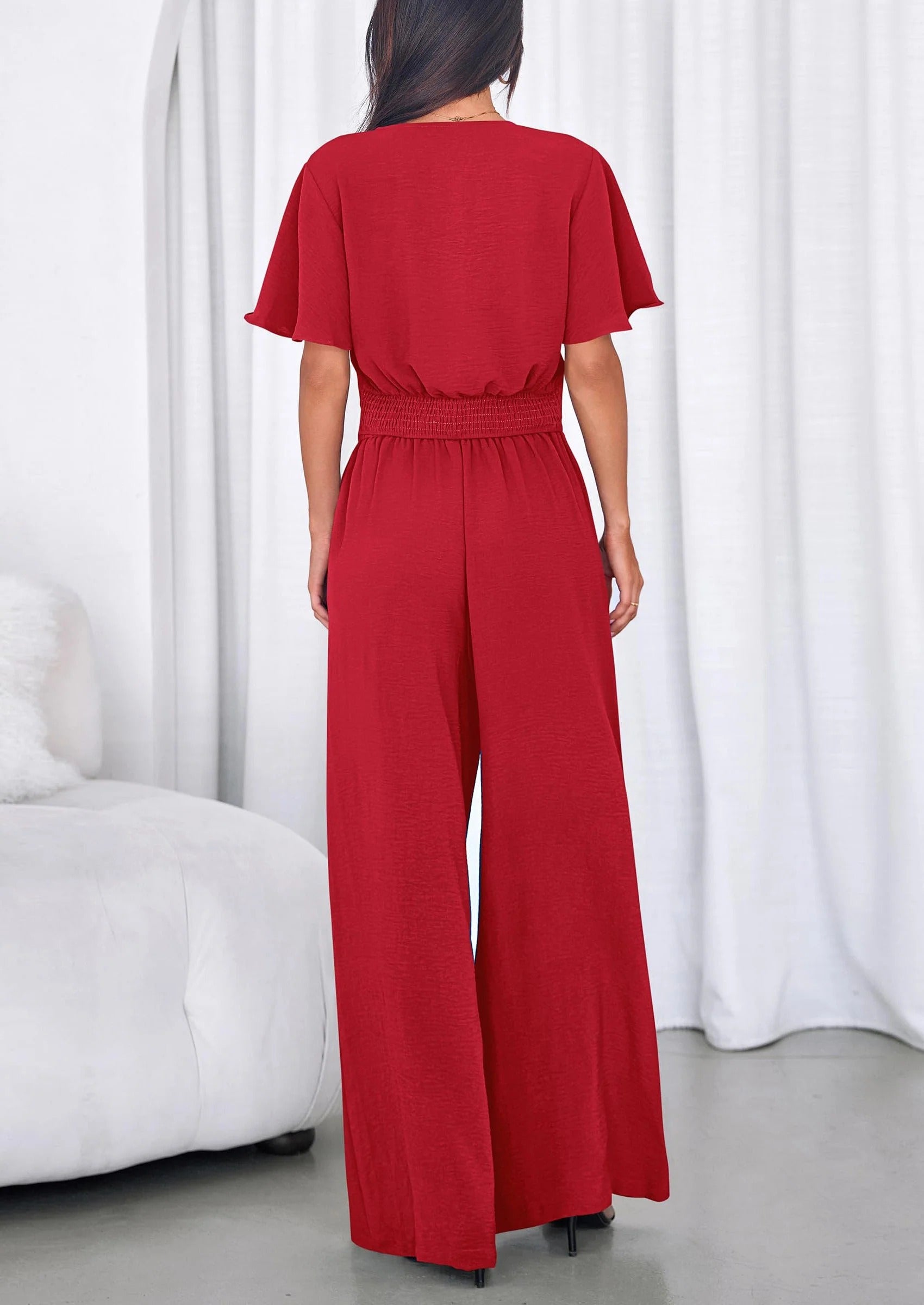 Conjunto de verano de 2 piezas para mujer SOFIALONDON: top de tirantes de manga corta y pantalón ancho, chándal, ropa de playa.