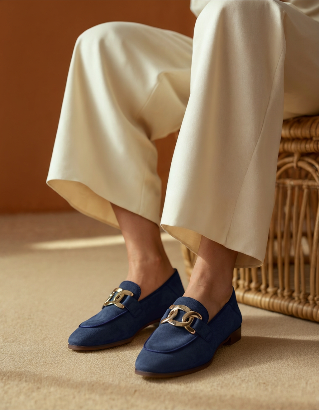 Mocasines con Detalle Metálico